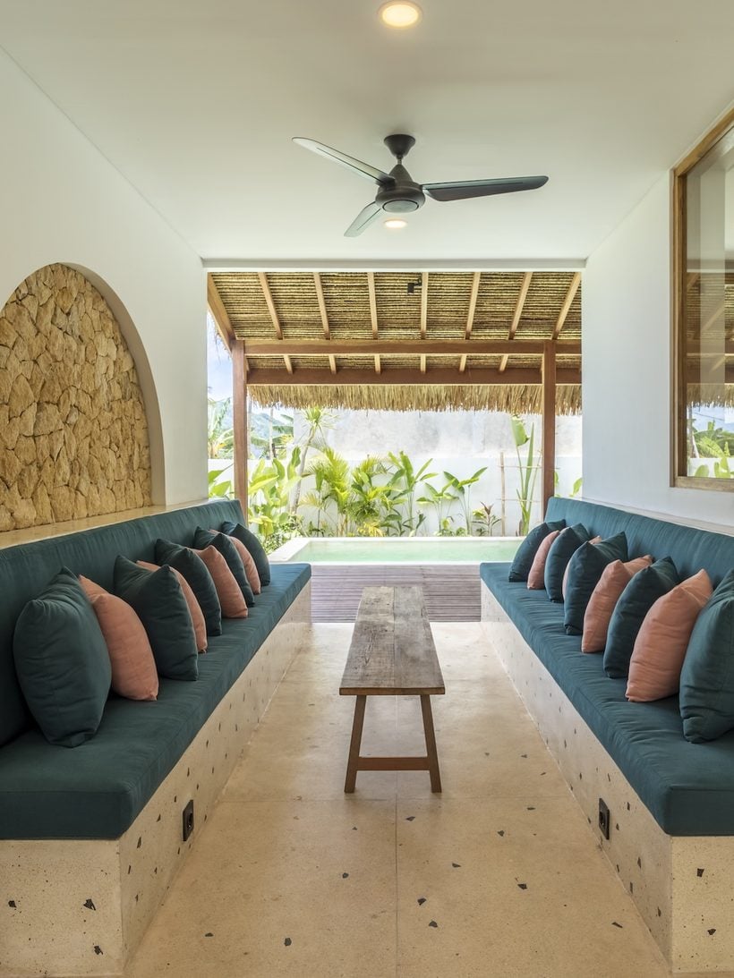 Galería de una villa de Marlaca en operación